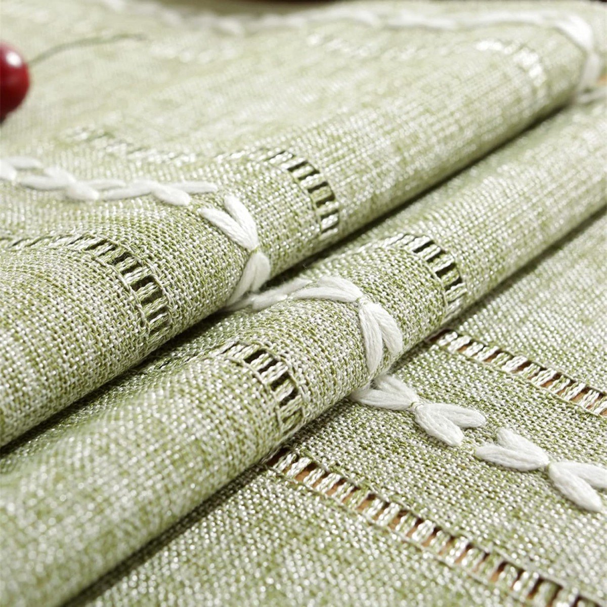 Striped Woven Table Runner - Embroidered Woven Table Runner with Tassels - Bohemian Style Striped Woven Table Runner - For Parties, Christmas, Kitchen, Dinner, Birthday Table Decorations - 33 x 305 cm - Image 4