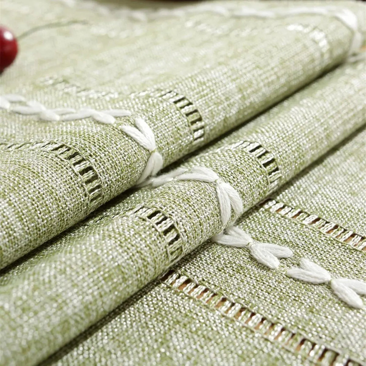 Striped Woven Table Runner - Embroidered Woven Table Runner with Tassels - Bohemian Style Striped Woven Table Runner - For Parties, Christmas, Kitchen, Dinner, Birthday Table Decorations - 33 x 305 cm - Image 4