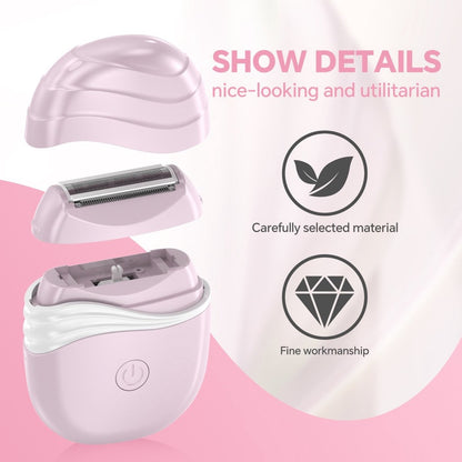 Electric shavers for women - Electric shaver - Trimmer - Epilator - Hair removal devices - Facial hair removal - Bikini trimmer - for body, underarms, legs and bikini line - compact - Image 4