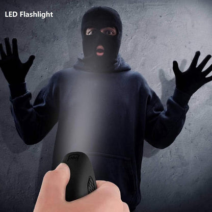 Rechargeable personal alarm – Self-defense products – Self-defense alarm – Keychain – Personal alarm – Alarm keychain – Rechargeable LED flashlight - Image 4