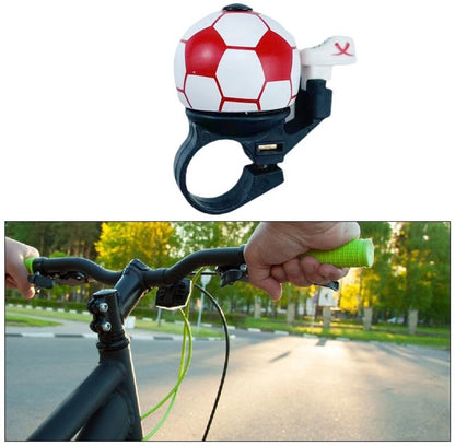 Bicycle bell - Red football bicycle bell - Football bicycle bell - Bicycle horn - Children's bicycle bell - Bicycle horn - Red - Image 5