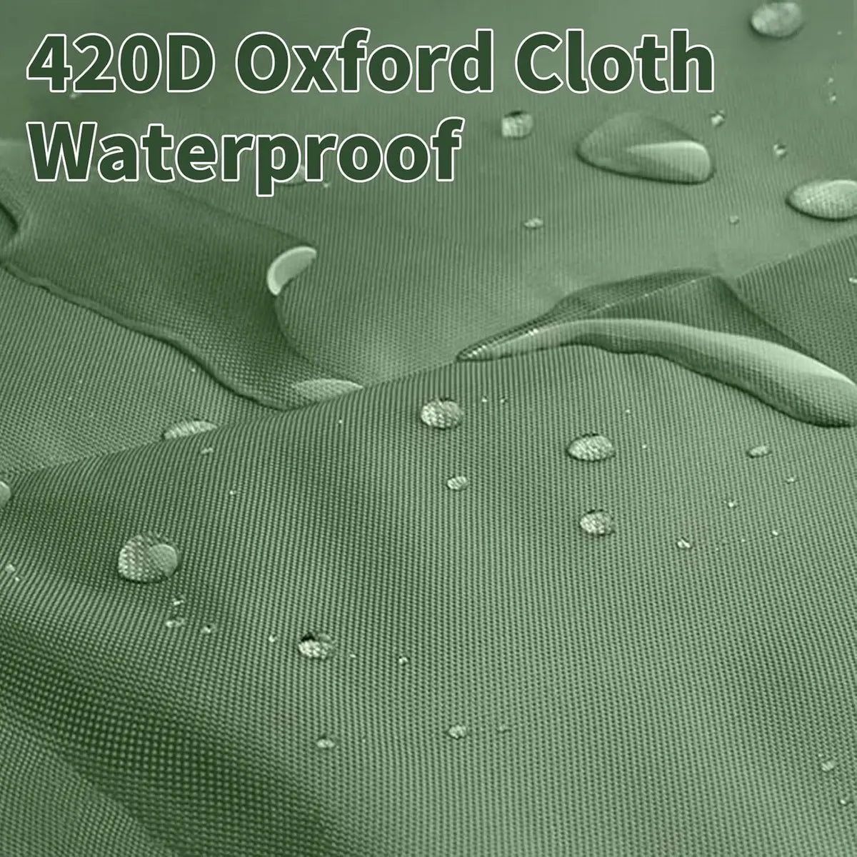 Waterproof camping tarp 2x1.5m - With rings - Heavy-duty groundsheet for tents, outdoor blankets and hammocks - Image 3