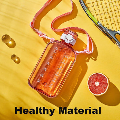 Sports Water Bottle - Fitness Water Bottle - Water Bottle - 750ml Leakproof Bottle - Water Bottle - Suitable for travel, picnics, camping, hiking - Plant-based - Image 2