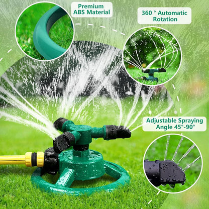 Oscillating Sprinkler - Circular Garden Sprinkler - Rotary Lawn Sprinkler - Sprinkler - Water Sprinkler - Irrigation System - Vegetable Garden - Image 4