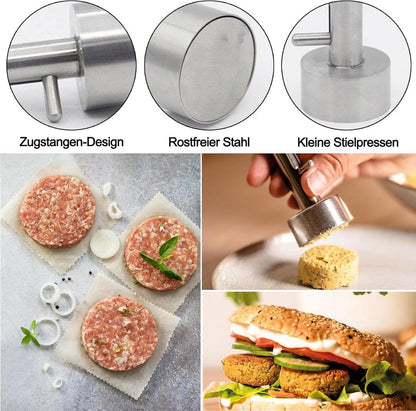 Allecto Plus - 4cm Falafel Scoop - Meatball Maker - Stainless Steel - Kitchen and Restaurant - Non-stick Coating - Image 6