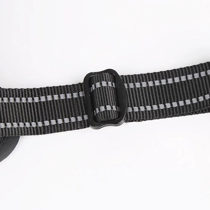 Nixnix - Dog Harness - Size L - Anti-Trek Harness - Dog Harness - Y-Shaped Dog Harness - Reflective - Black - Image 4