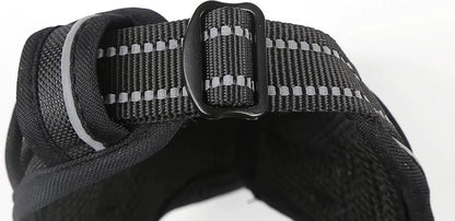Nixnix - Dog Harness - Size L - Anti-Trek Harness - Dog Harness - Y-Shaped Dog Harness - Reflective - Black - Image 5