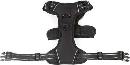 Nixnix - Dog Harness - Size L - Anti-Trek Harness - Dog Harness - Y-Shaped Dog Harness - Reflective - Black - Image 8