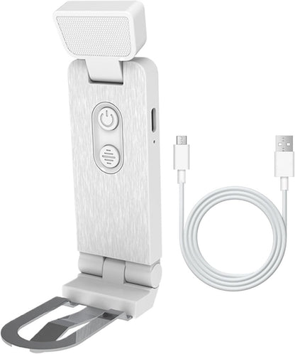 Reading Lamp - Book Lamp with Clip - 6 Lighting Levels - Bedtime Use - Adjustable Intensity - Reading Lamps - USB-C Rechargeable - With