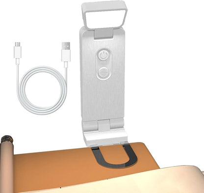 Reading Lamp - Book Lamp with Clip - 6 Lighting Levels - Bedtime Use - Adjustable Intensity - Reading Lamps - USB-C Rechargeable - With - Image 6