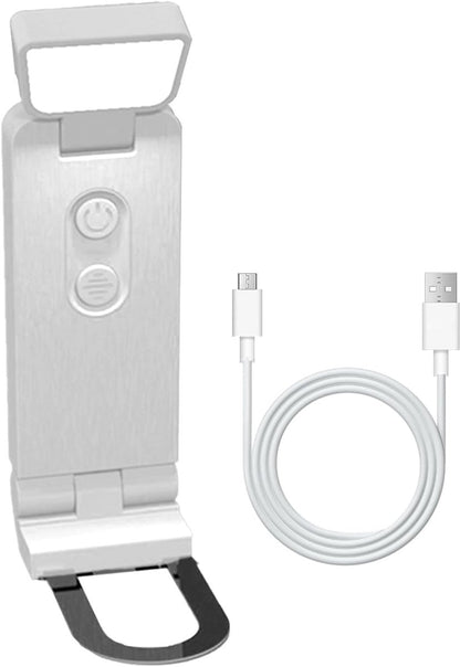 Reading Lamp - Book Lamp with Clip - 6 Lighting Levels - Bedtime Use - Adjustable Intensity - Reading Lamps - USB-C Rechargeable - With - Image 7