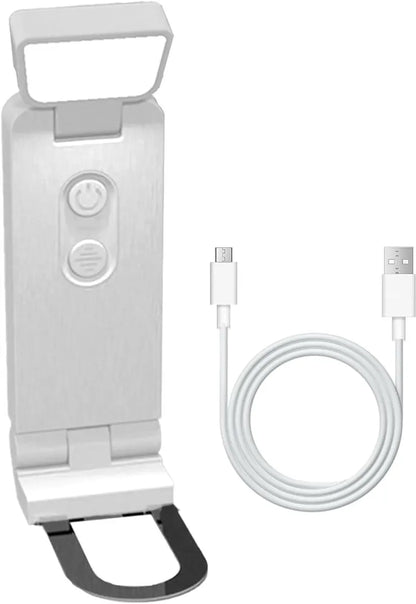 Reading Lamp - Book Lamp with Clip - 6 Lighting Levels - Bedtime Use - Adjustable Intensity - Reading Lamps - USB-C Rechargeable - With - Image 7