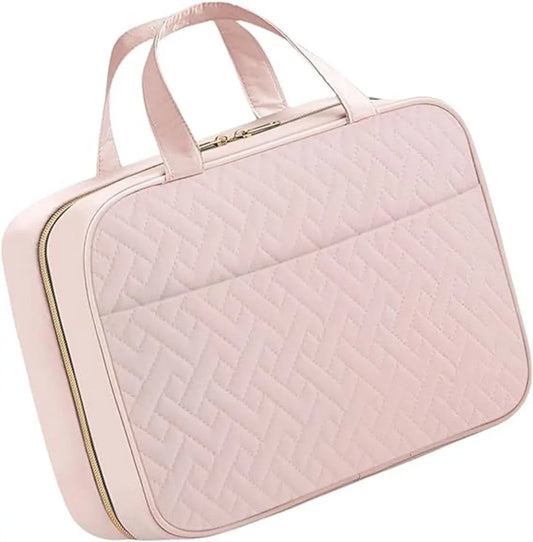 Men's Toiletry Bag - Women's Toiletry Bag - Hanging Toiletry Bag - Practical Travel Toiletry Bag - For Storing Essential Toiletries - Pink