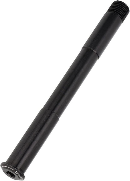 Bicycle - Thru-axle - Fork lockout lever - Aluminum alloy - Thru-axle - Quick-release bicycle front hub, fork, seatpost thru-axle, Boost fork axle - 110 x 15 mm - Black
