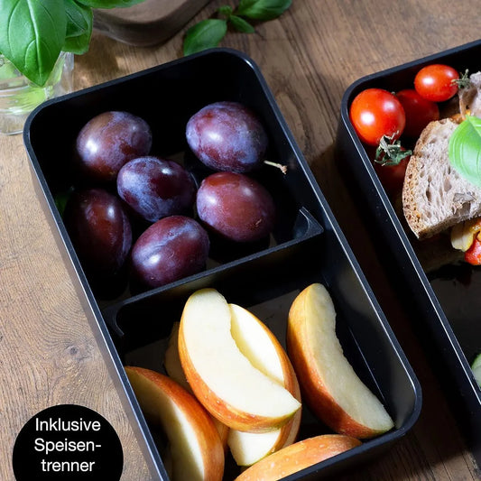 Japanese bento box, ideal lunch box for adults and children, compartmentalized lunch box, perfect for work, school, and baby on the go - Image 2