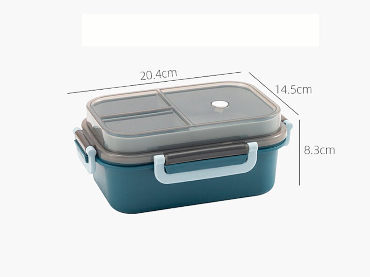 Lunch boxes - Lunch box - Children's lunch box - Adult lunch box - Lunch box compartment - 2-layer integrated lunch box - Leakproof lunch box - With cutlery - For work - School - Picnic - Pink - Image 6