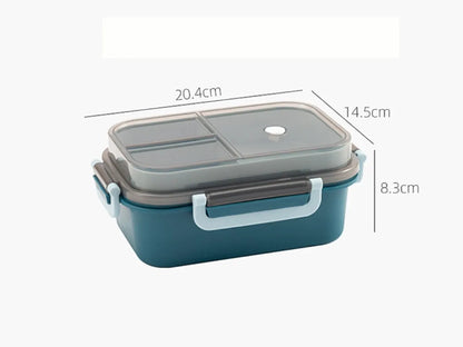 Lunch boxes - Lunch box - Children's lunch box - Adult lunch box - Lunch box compartment - 2-layer integrated lunch box - Leakproof lunch box - With cutlery - For work - School - Picnic - Pink - Image 6