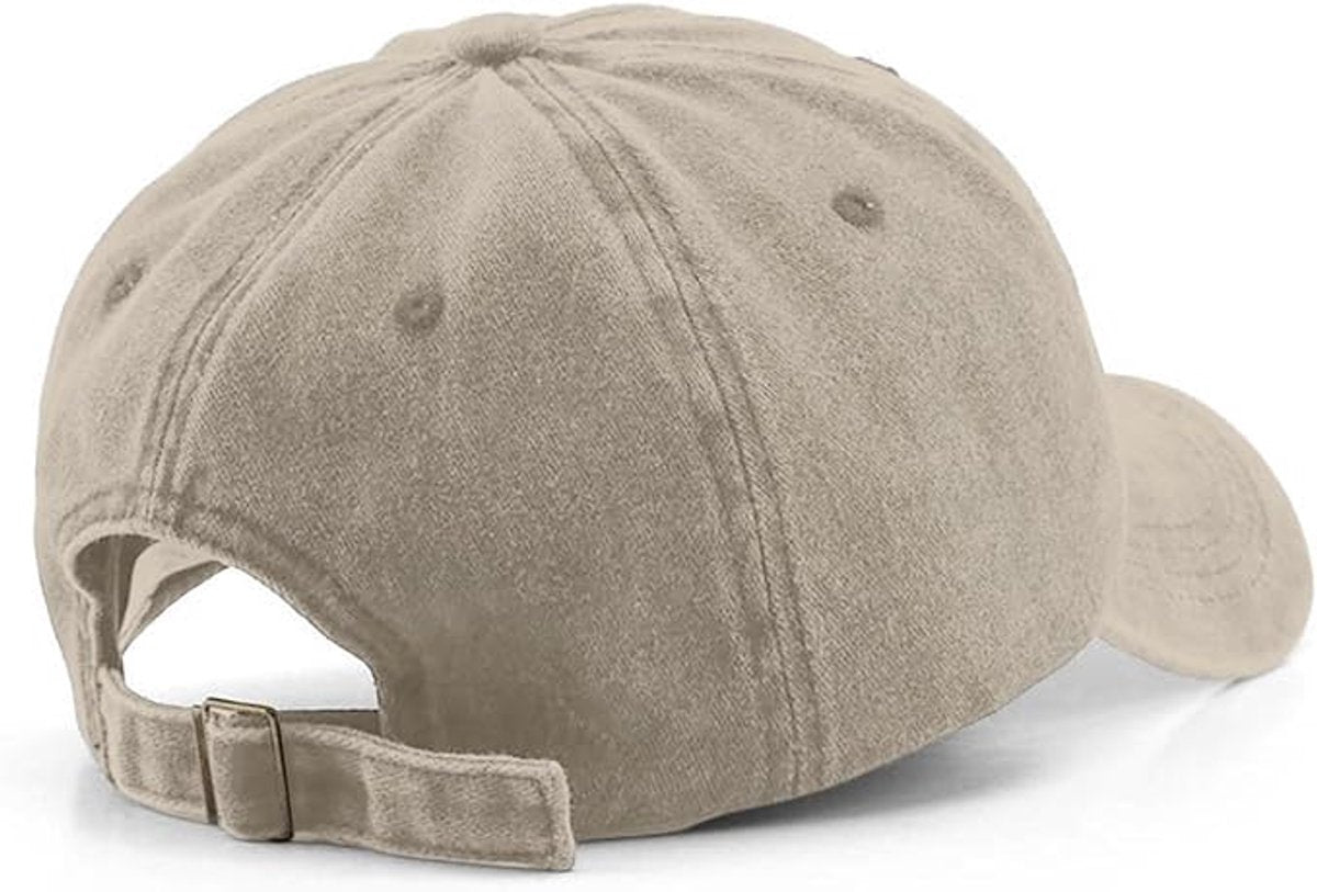 Ponytail Baseball Cap - Adjustable Women's Baseball Cap - Vintage Hat - Baseball Cap with Sun Protection - With Ponytail Hole - Suitable for Summer Sports - Image 5