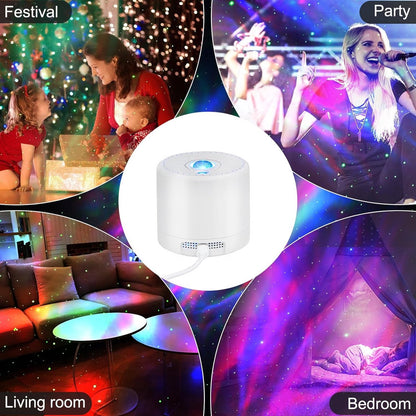 Projector - Starry Sky Projector - Starry Sky Lamp - Night Light Projector - With adjustable speed and brightness - With remote control - For decorating bedrooms, children's rooms, and adults' rooms - Image 2