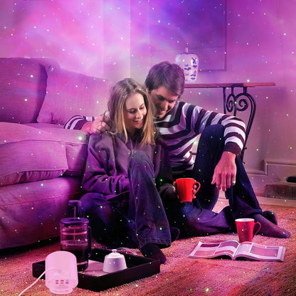 Projector - Starry Sky Projector - Starry Sky Lamp - Night Light Projector - With adjustable speed and brightness - With remote control - For decorating bedrooms, children's rooms, and adults' rooms - Image 6
