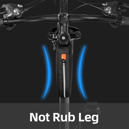 Waterproof bicycle bag for front frame, bicycle bag for top tube, suitable for road bikes, mountain bikes, outdoor cycling, travel and hiking - Image 8