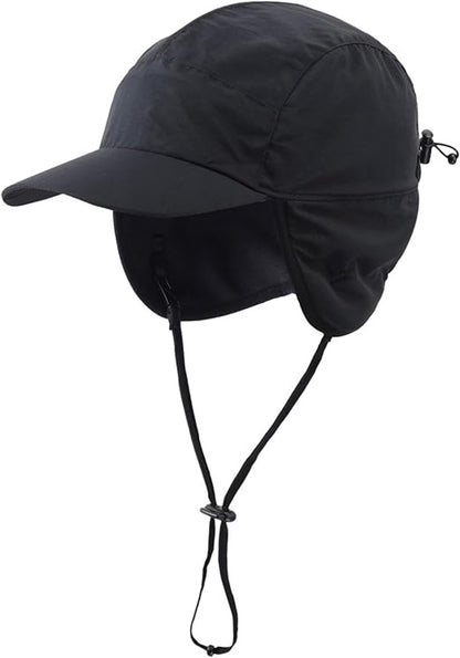Hat - Men's Hat - Winter Beanie - Baseball Cap - Waterproof - Warm - Soft Lining - With Ear Flaps - Ideal for Outdoors - Christmas Gift