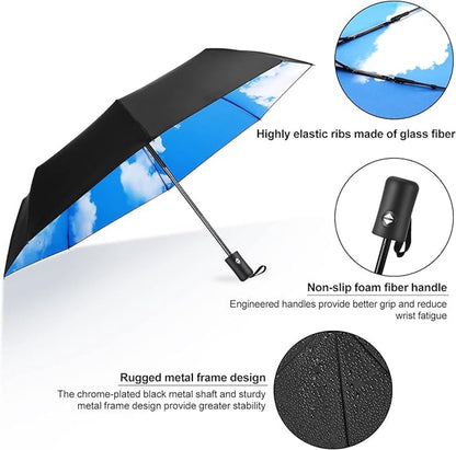 Umbrella, stormproof, pocket umbrella, wind and rain resistant umbrella, unisex - Image 3
