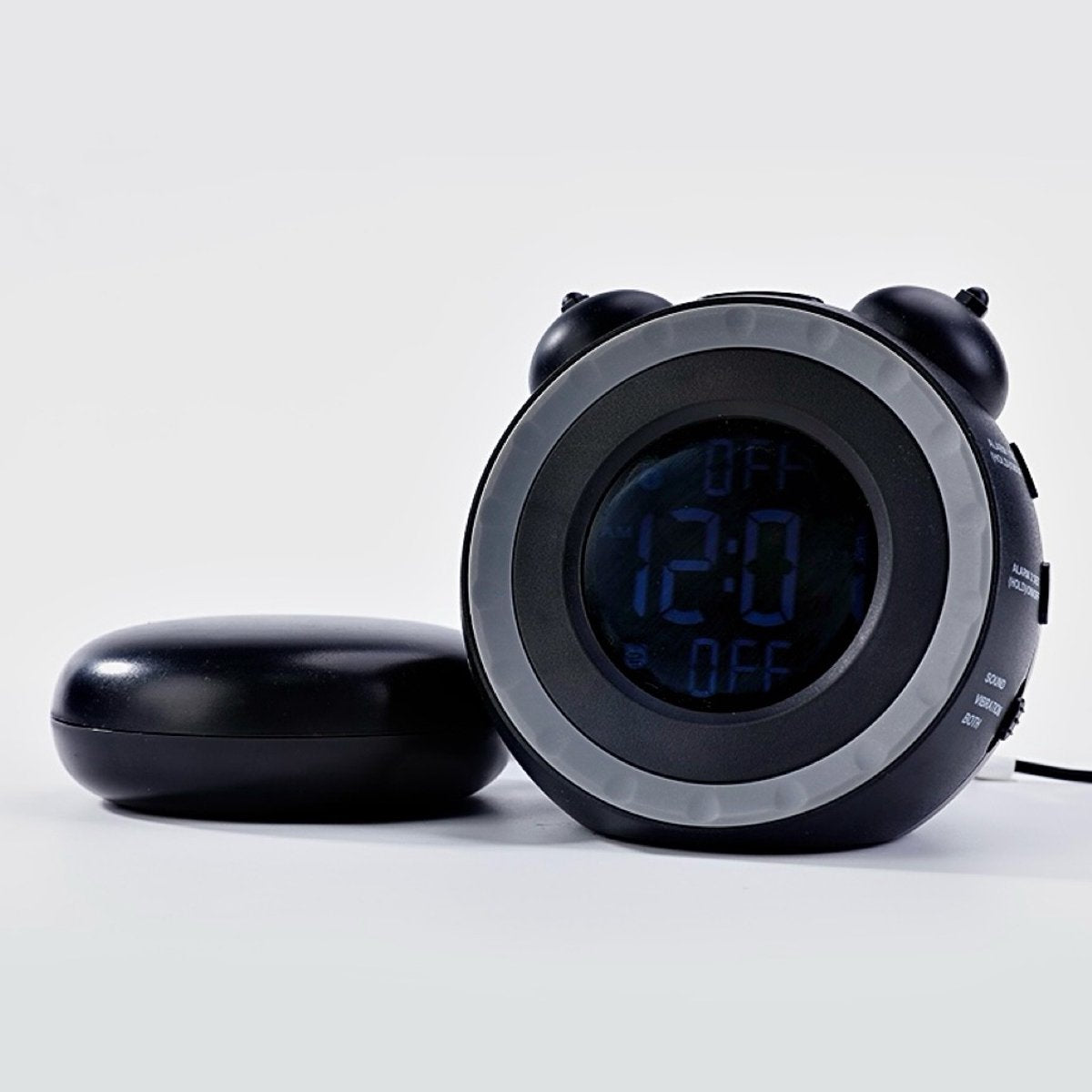 Wekker - digital alarm clock - digital alarm clocks - children's alarm clock - alarm clocks - children's alarm clock - Dual alarm clock - With bed vibrator - Vibrating alarm clock for deep sleepers or the hearing impaired - USB charging port - Image 6