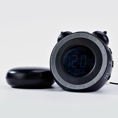 Wekker - digital alarm clock - digital alarm clocks - children's alarm clock - alarm clocks - children's alarm clock - Dual alarm clock - With bed vibrator - Vibrating alarm clock for deep sleepers or the hearing impaired - USB charging port - Image 6