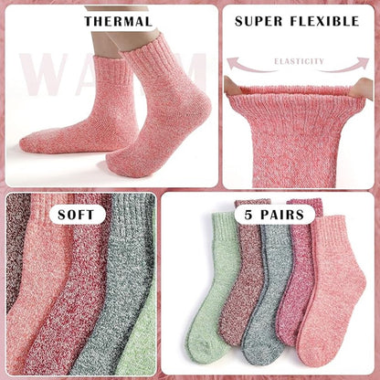 Socks - Indoor socks - Night socks - Warm winter socks - Warm women's socks - Thick - Winter - Women - Girls - Home - Night - Christmas gifts - Image 5