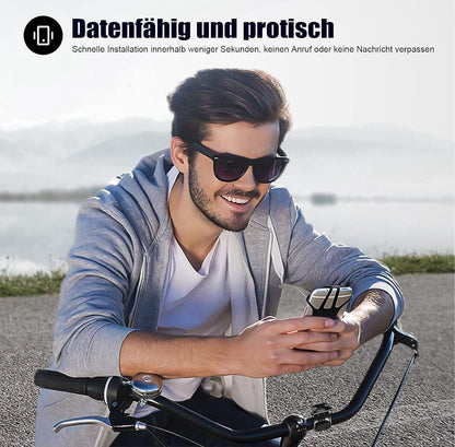 Universal bicycle phone mount, removable, 360-degree adjustable, for smartphones from 4.5 to 0 inches - Image 2