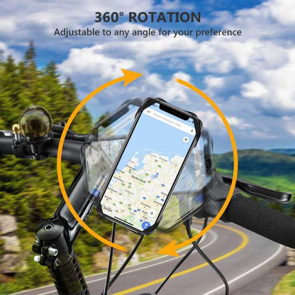 Universal bicycle phone mount, removable, 360-degree adjustable, for smartphones from 4.5 to 0 inches - Image 7