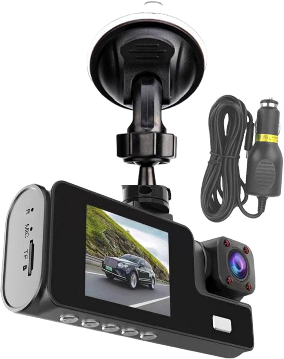 Dashcam - Dual lens 1080p - HD video recorder, wide viewing angle - Loop recording - For safety while driving, parking and traveling - Image 7