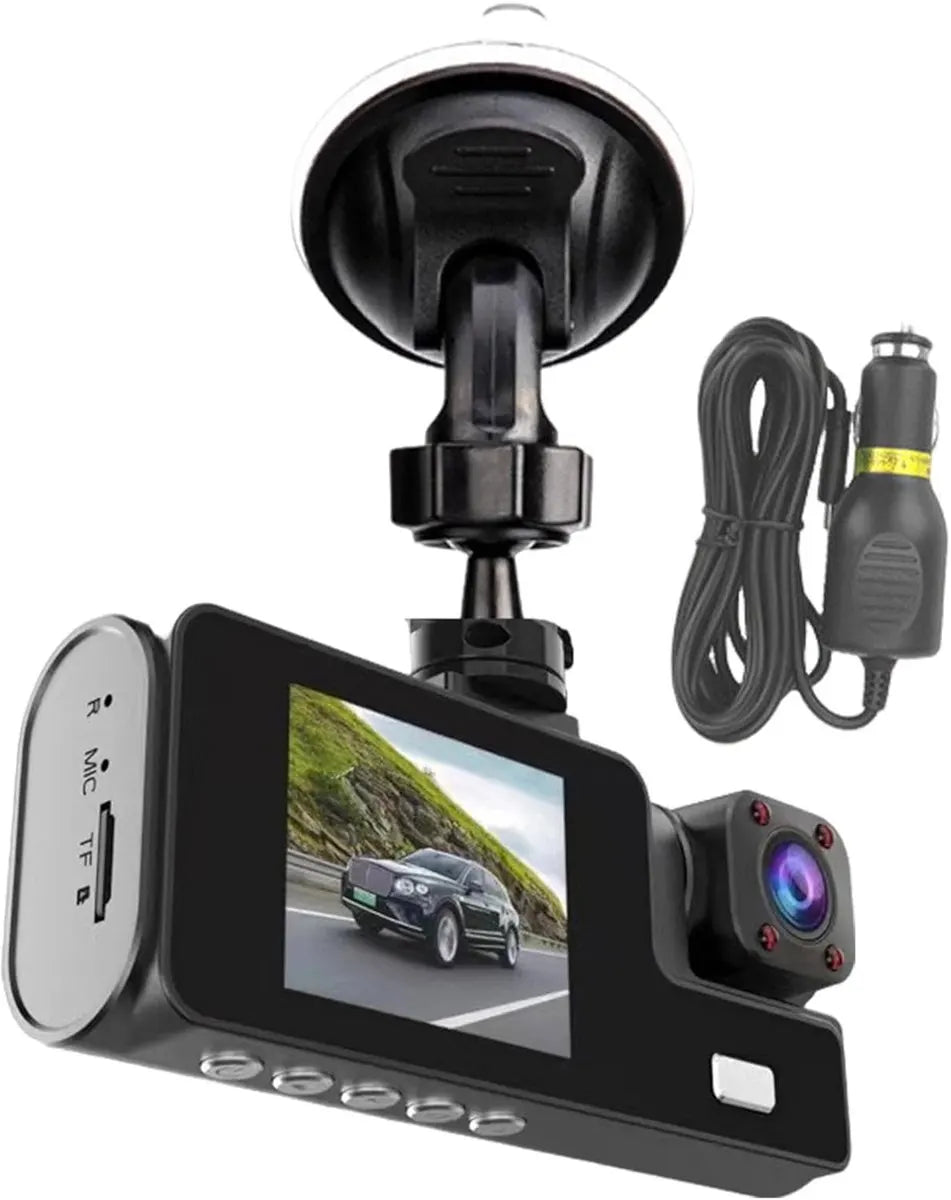 Dashcam - Dual lens 1080p - HD video recorder, wide viewing angle - Loop recording - For safety while driving, parking and traveling - Image 7
