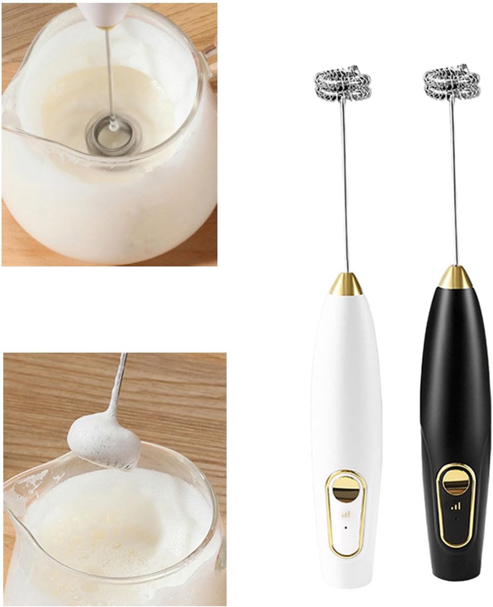 Milk Frother - Practical Kitchen Appliance - Milk Frother - Multifunctional Tool - Multifunctional Electric Mixer - Suitable for Outdoor and Indoor Use - Image 5