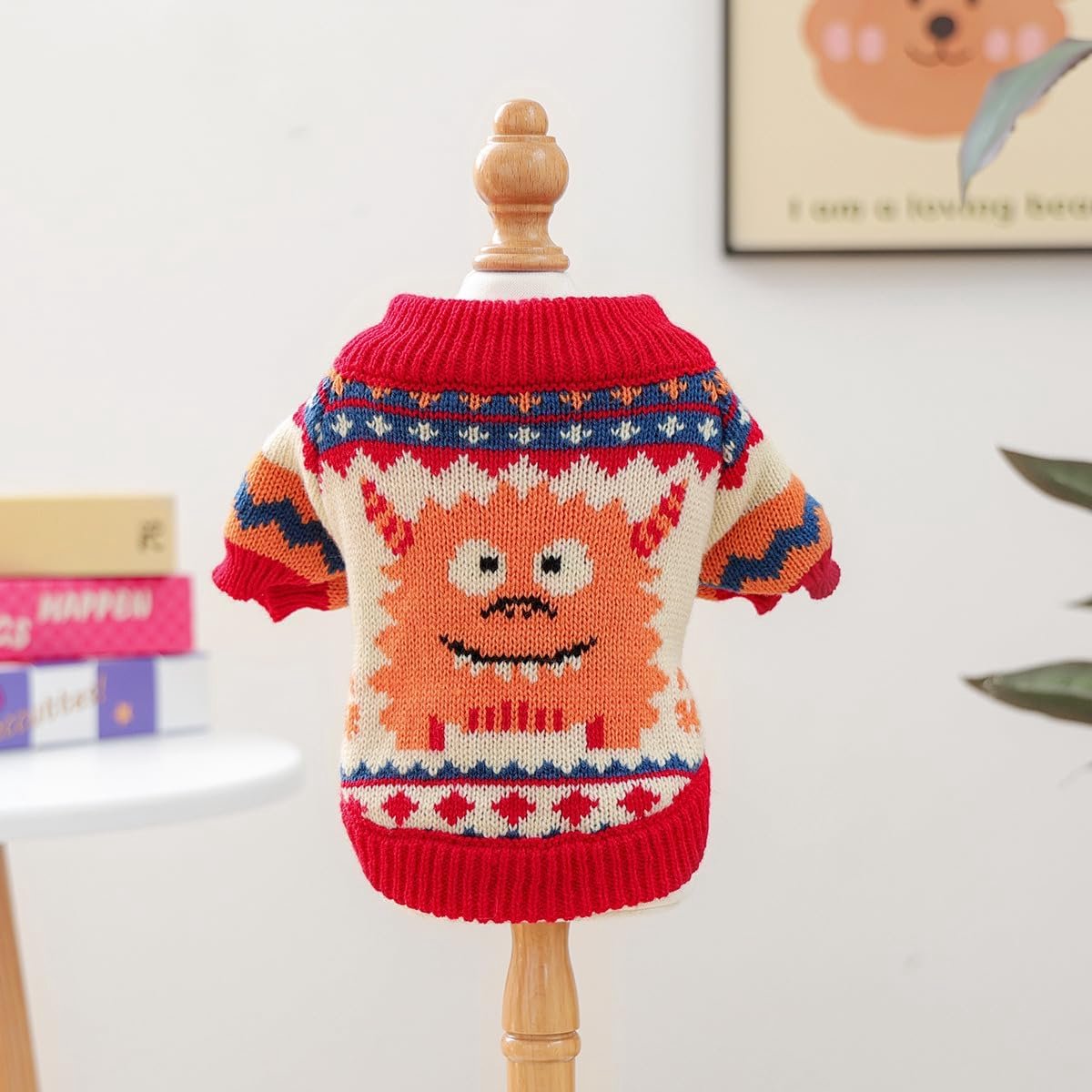 Dog Coat - Dog Sweater - Sweater for Small Dogs - Dog Sweater - Winter Knitted Sweater - Warm and Lightweight Cat Sweater - Perfect for Chihuahuas - Holidays - Christmas Decorations - Christmas - Size M - Image 5