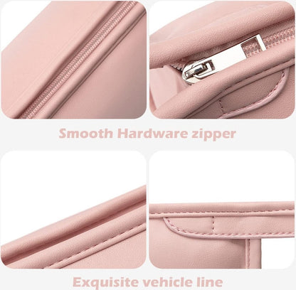 Travel Kit - Hair Dryer Toiletry Bag - Women's Toiletry Bag - Travel Kit - Baby Clothes Accessories for Hair Curlers - Pink - 35 x 13 x 14.5 cm - PU - Image 2