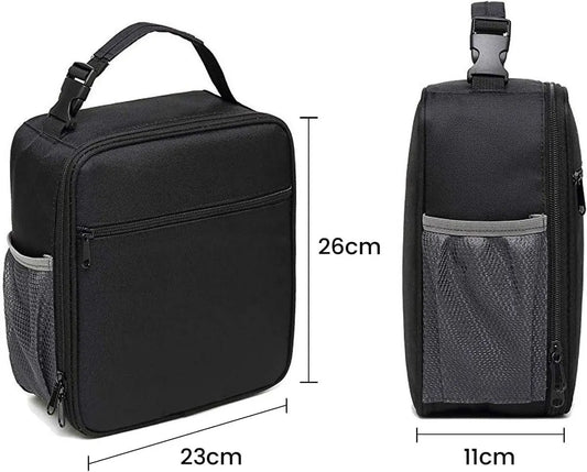 Lunch bag - Adult lunch bag - Insulated backpack - Picnic bag - Lunch bag for girls - 6.5L lunch box for boys - Insulated bag - Keeps food fresh - Office - school - picnic (black) - Image 5
