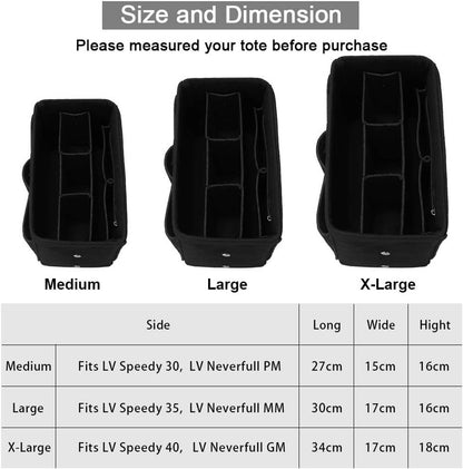 Handbags, shopping bags, women's bag with storage pouch, black - Image 5