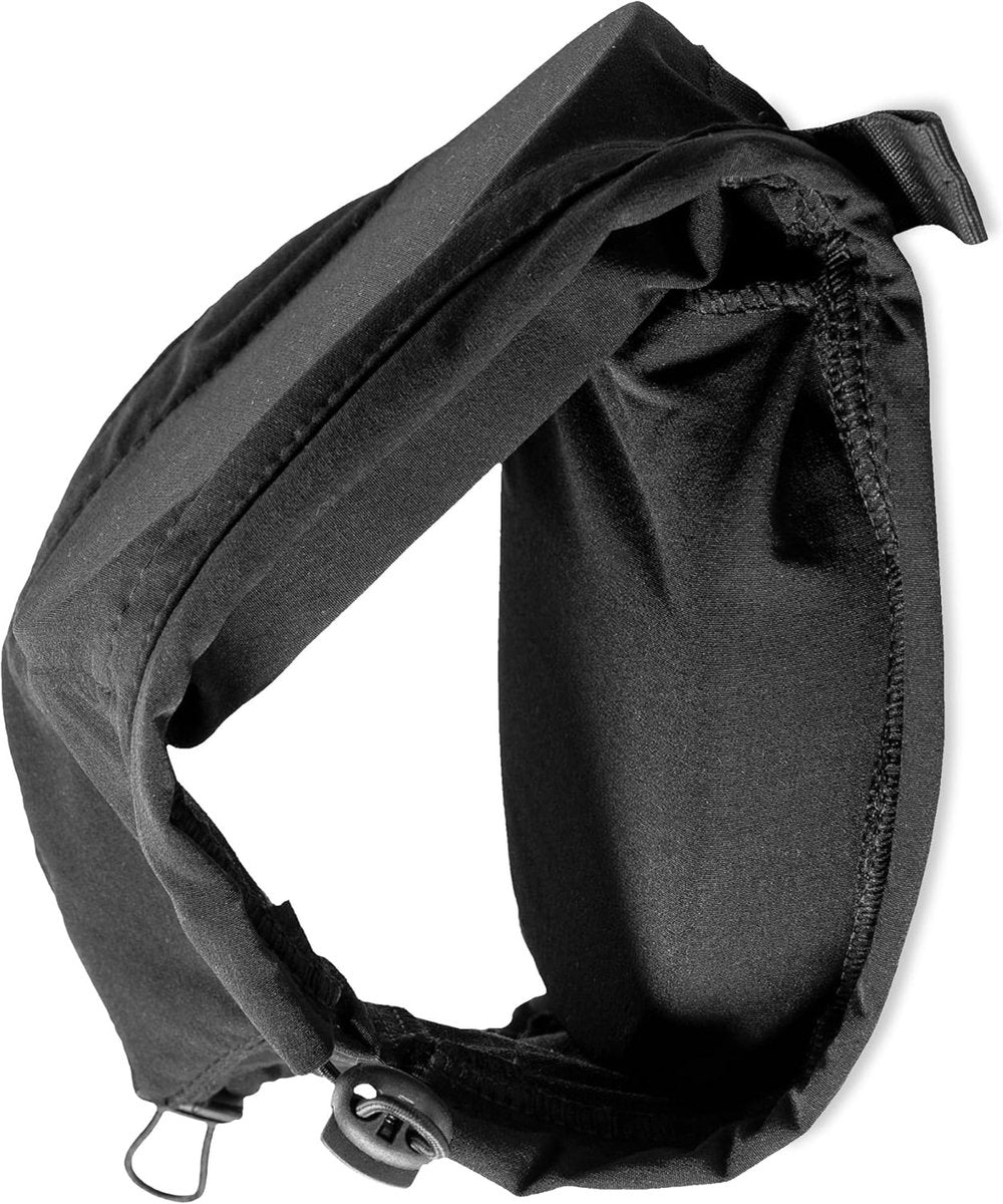 Noise-canceling ear protection for dogs - Protection against fireworks and thunderstorms - Washable and noise-canceling - Warm design - Suitable for all dog breeds - Black, size XL - Image 2