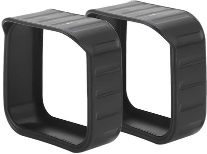 Protective Camera Covers - Pack of 2 Silicone Protectors - Flexible and Lightweight - Scratch Resistant - Made of Silicone - For Security Cameras with Flash