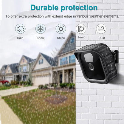 Protective Camera Covers - Pack of 2 Silicone Protectors - Flexible and Lightweight - Scratch Resistant - Made of Silicone - For Security Cameras with Flash - Image 3