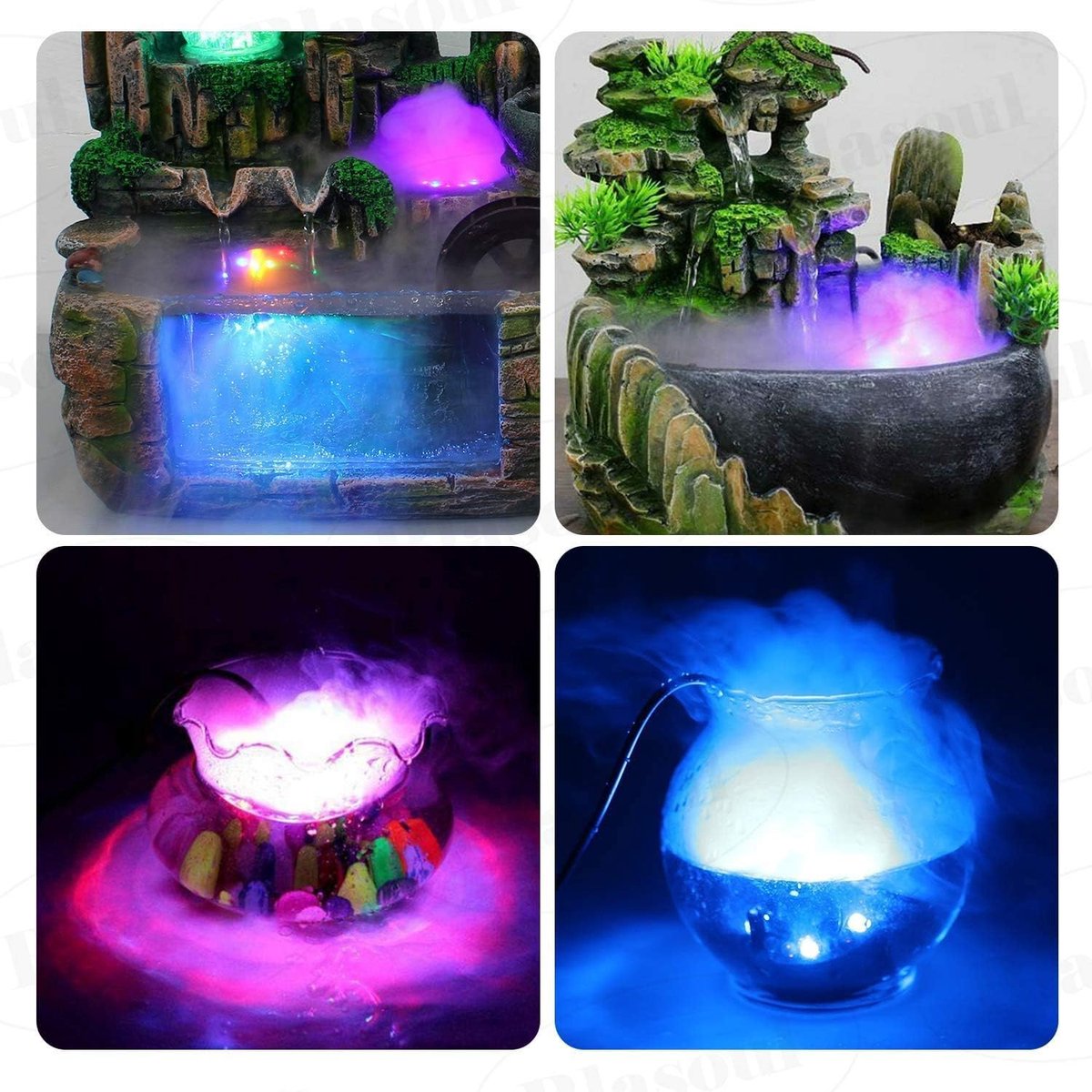 12 LED Ultrasonic Mister for Sinks and Decoration - Image 2