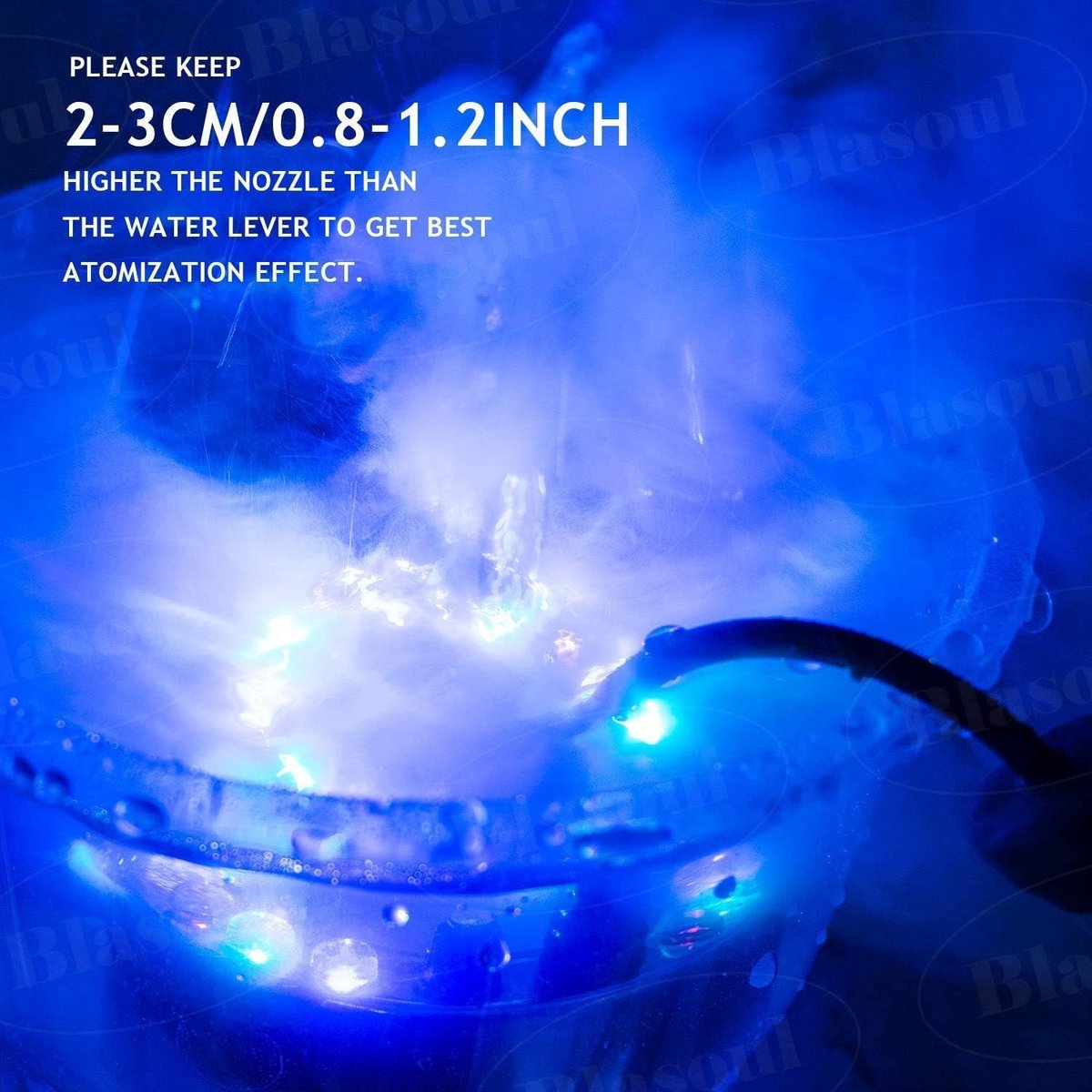 12 LED Ultrasonic Mister for Sinks and Decoration - Image 3