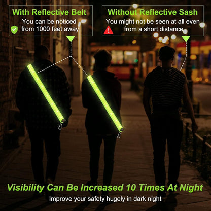 Running light - Chest light - Sports running light - Chest walking light - USB rechargeable - Running vest - Image 3