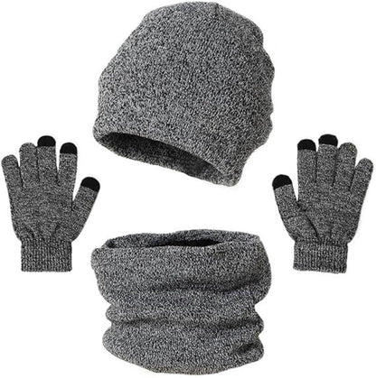 Beanie - Cotton beanie - Warm winter beanie - Scarf - Gloves - Touchscreen gloves - Ski mask - 3-in-1 beanie - Snowboard, skate, riding - Windproof and warm - Soft and comfortable - Warm fleece lining - Neck warmer