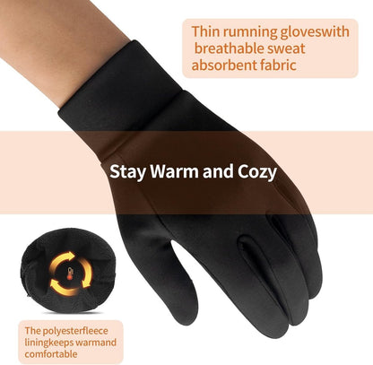 Handlebar muffs - Gloves - Scooter handlebar muffs - Hand warmers for cycling - Winter running gloves for men and women - Touchscreen compatible - Non-slip and lightweight - Suitable for cycling, sports and driving - Black - Image 3