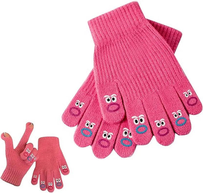 Winter gloves - Men's gloves - Women's gloves - Touchscreen gloves - Winter gloves - Perfect for skiing, cycling, walking, camping and Christmas - Christmas gift idea - Roses