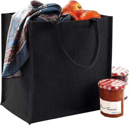 Medium-sized jute tote bag/shopping bag - Image 6