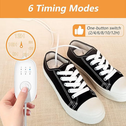 Shoe dryer - Women's shoes - Electric shoe dryer - Boot dryer - Boot warmer - Ozone deodorizer with timer function - No noise - Sturdy cord - Image 5